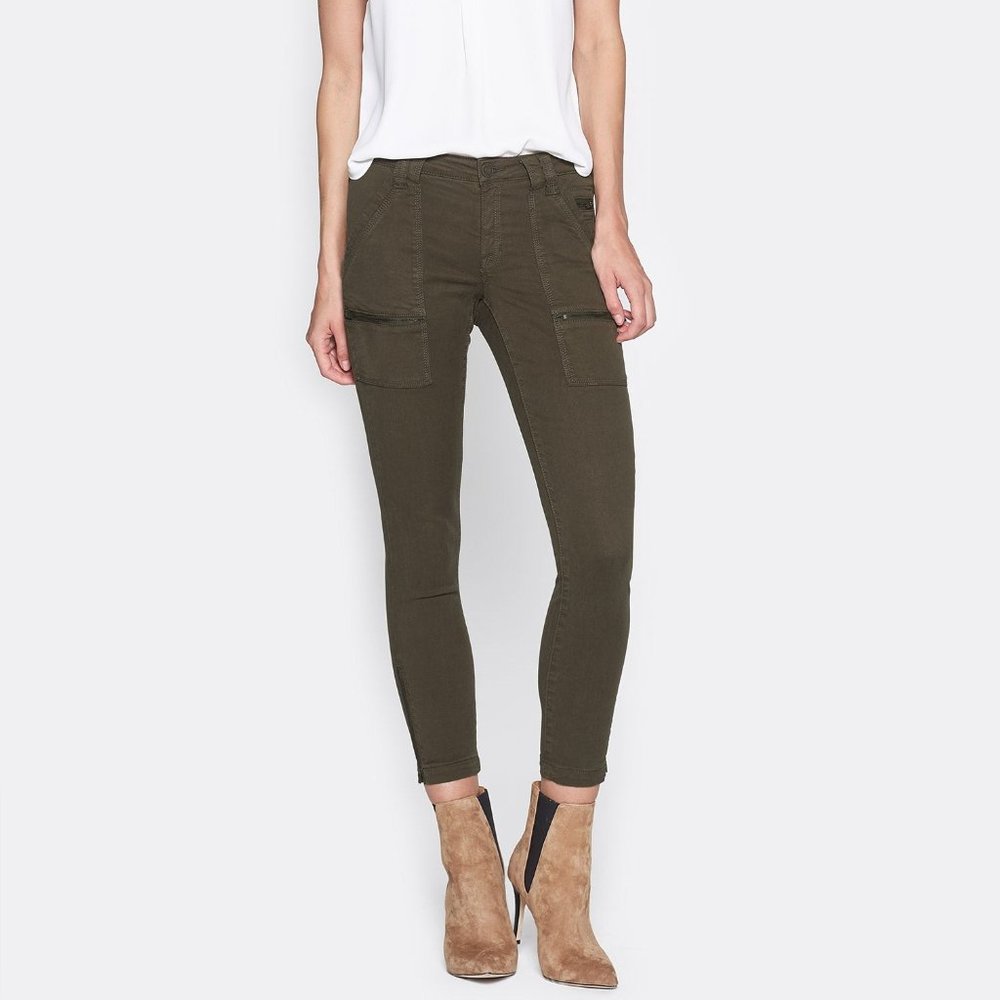 Joie Park Skinny Jeans/Pants - "Fatigue" Army Green - Sz 27